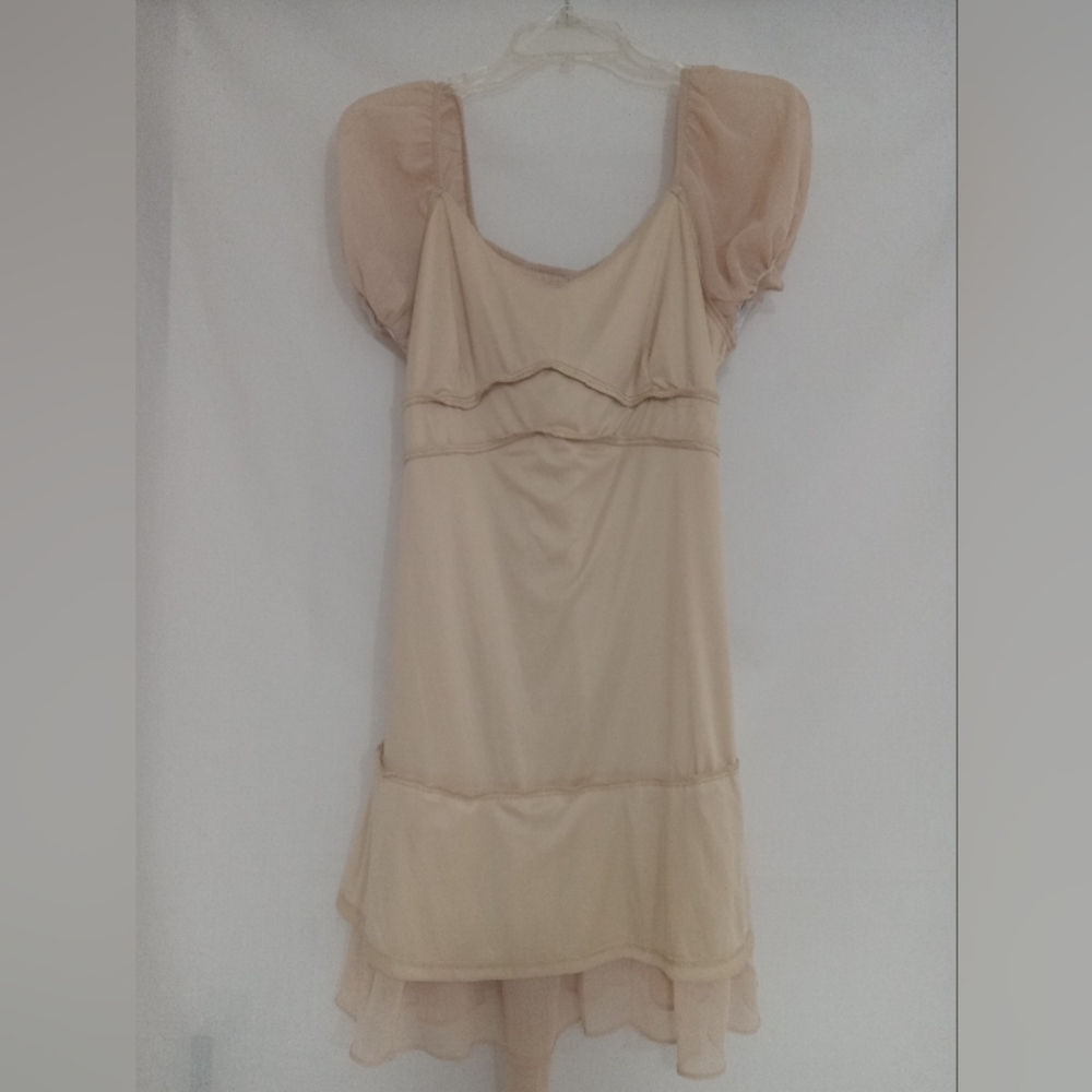 Love Tree - 2 Tier Rufful Mini Dress - Picture 3 of 13